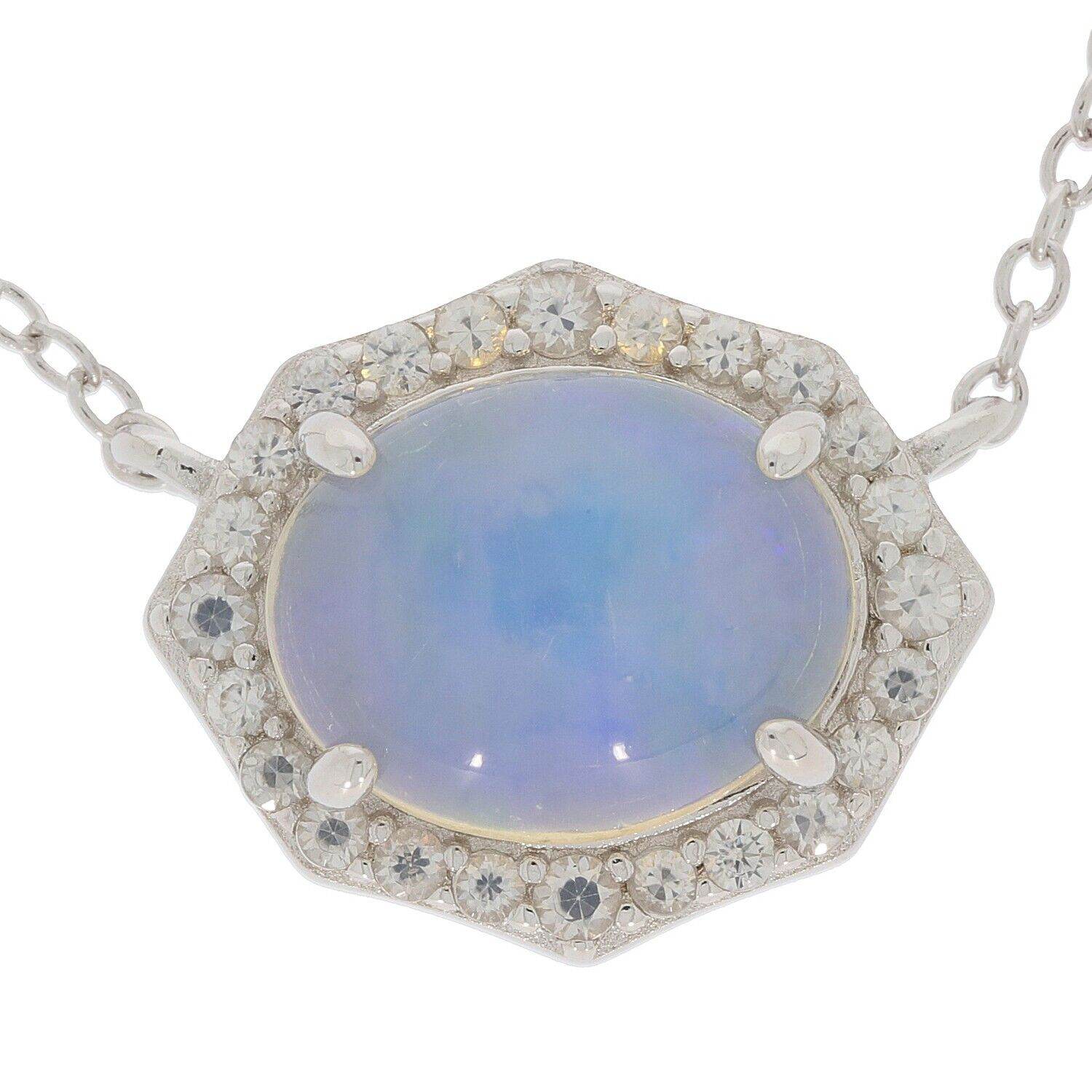 Sterling Silver Semi Mount Pendant Setting Cab Oval OV 10X8mm Necklace - Syzjewelry