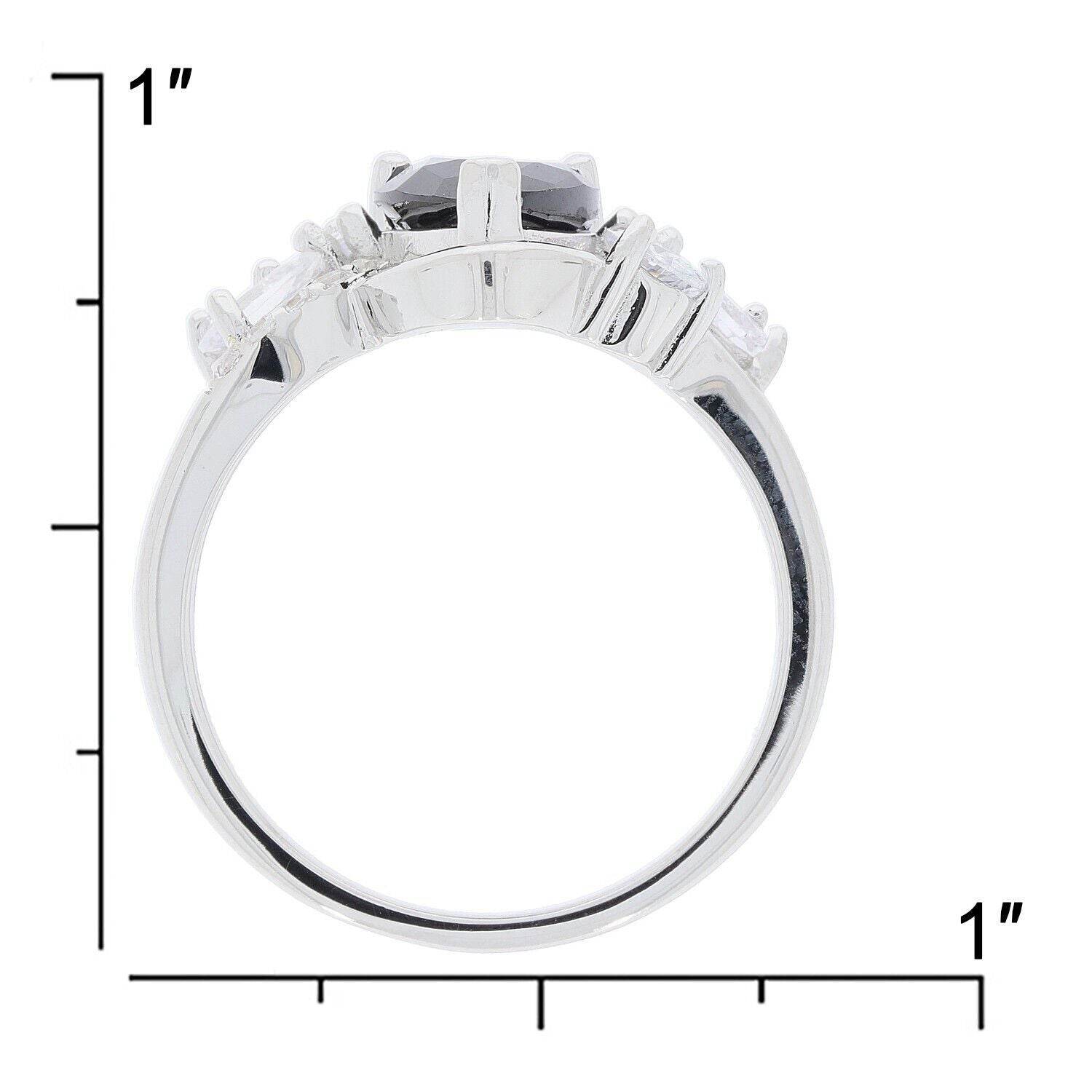 Sterling Silver Semi Mount Ring Setting Pear PE 10X7mm Moissanite - Syzjewelry