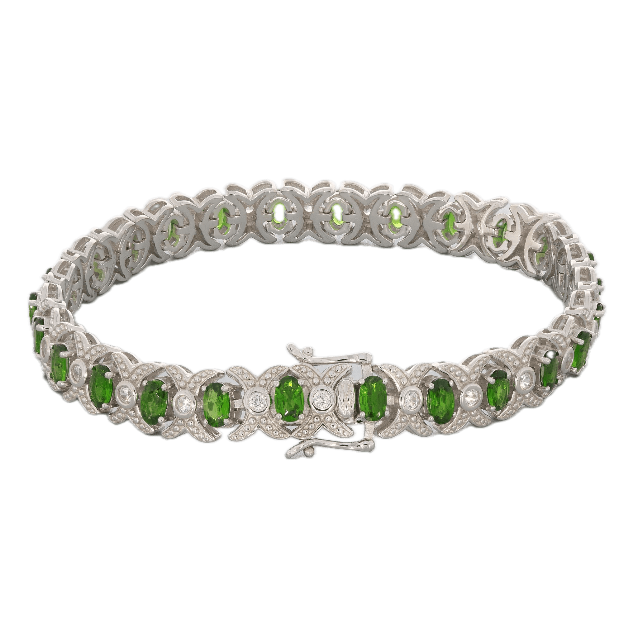 Sterling Silver Semi Mount Tennis Bracelet Setting Oval 0 5X3mm Solid - Syzjewelry