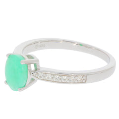 Sterling Silver Semi Mount Ring Setting Oval OV 8X6mm D - PJC20334R - 1 - Syzjewelry