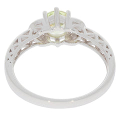 Sterling Silver Semi Mount Ring Setting Round RD 6X6mm D-PJC27650R - Syzjewelry