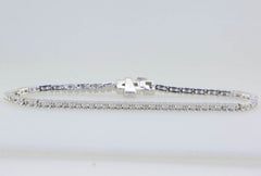 Sterling Silver Semi Mount Tennis Bracelet Setting Round RD 2x2mm - Syzjewelry