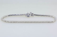 Sterling Silver Semi Mount Tennis Bracelet Setting Round RD 2x2mm - Syzjewelry
