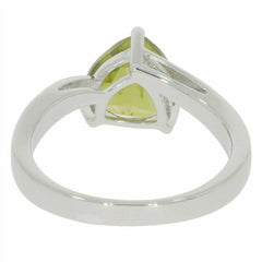 Sterling Silver Semi Mount Ring Setting Trillion Tri 8X8mm White Topaz - Syzjewelry