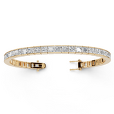 Sterling Silver Semi Mount Bracelet Setting Princess SQ 4X4mm DHJ