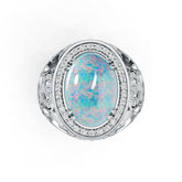 Sterling Silver Semi Mount Ring Setting Round Ro 5x10mm Syz Jewelry