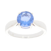 18K Gold Semi Mount Ring Setting Round RD 8x8mm PJC4624R Diamond Accent Syzjewelry
