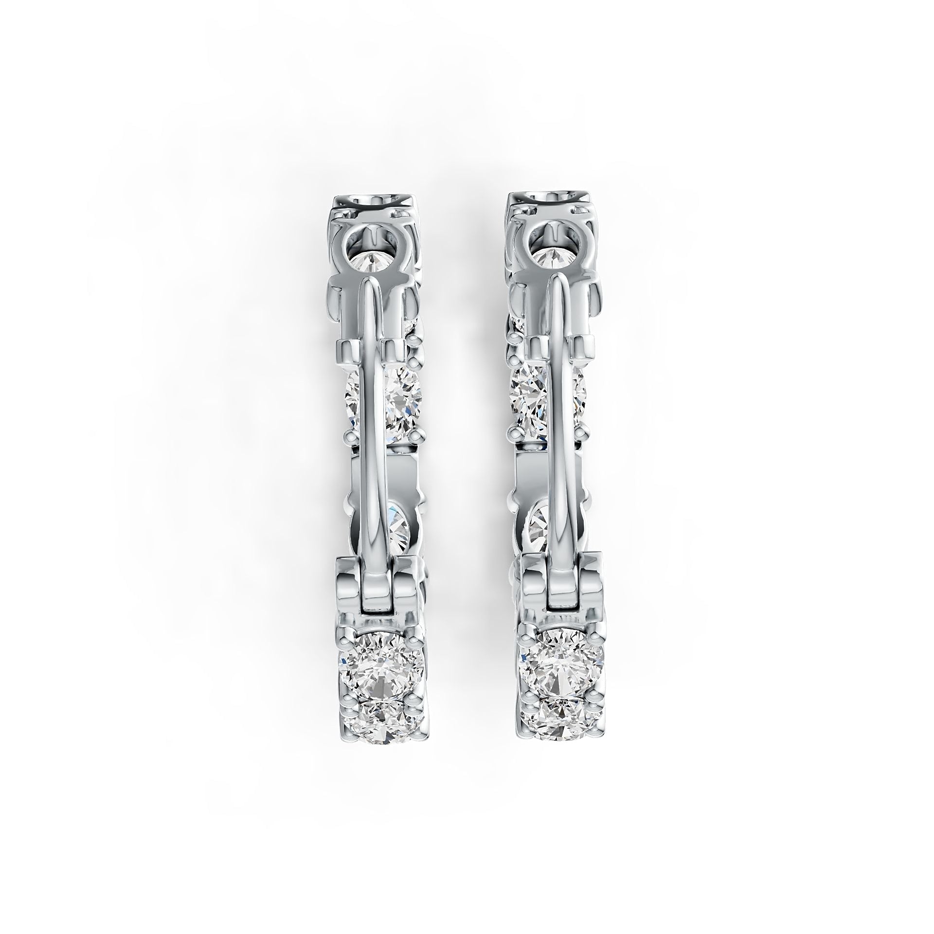 Sterling Silver Semi Mount Earrings Setting Oval OV 5X4mm DHJ