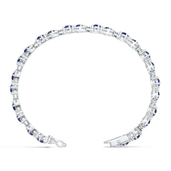 Sterling Silver Semi Mount Bracelet Setting Round RD 4x4mm w/ Accent Syzjewelry