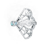 18K Gold Semi Mount Ring Setting Round Ro Syz Jewelry