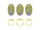 14K Gold Dome Ring DHJ