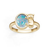 Sterling Silver Semi Mount Ring Setting Round Ro 10x8mm DHJ