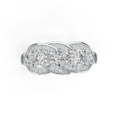 Sterling Silver Semi Mount Ring Setting Oval OV 5X4mm DHJ