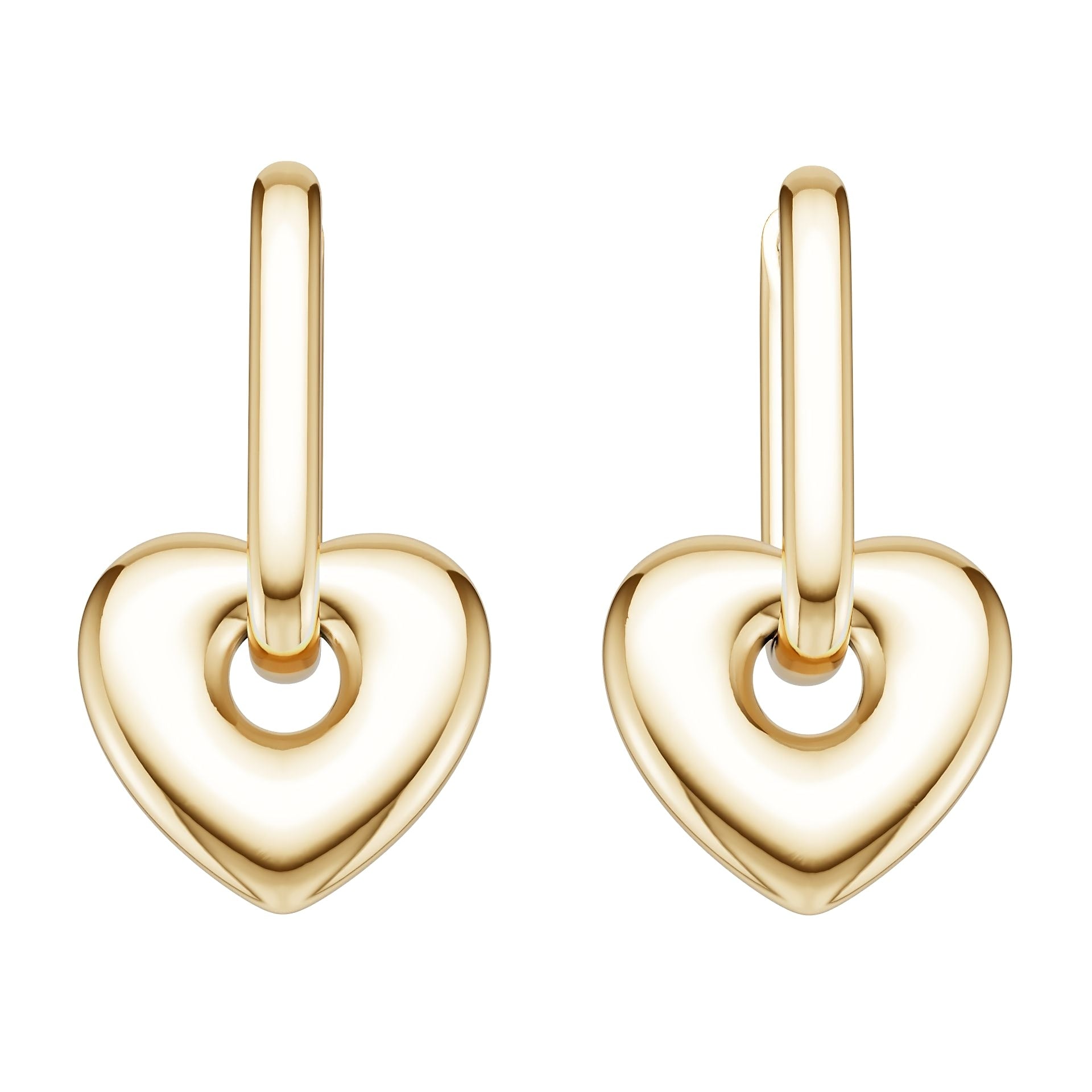 18K Gold Semi Mount Earrings Setting Round Ro 6x6mm Syz Jewelry
