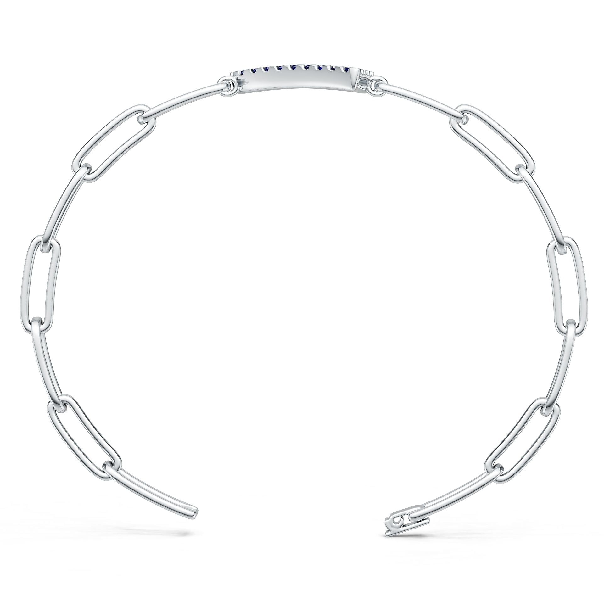 Sterling Silver Semi Mount Bracelet Setting Round Rd DHJ