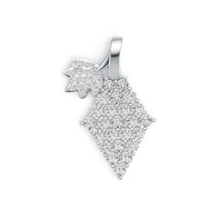 10K Gold Pendant with or Moissanite Grapes Theme Moissanite Accent DHJ