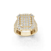 10K Gold Semi Mount Ring Setting Round Ro 2x1mm Syz Jewelry
