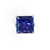 Sterling Silver Semi Mount Ring Setting Princess Pr 13x18mm Syzjewelry