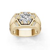 10K Gold Semi Mount Ring Setting Round Ro 6x6mm Syz Jewelry