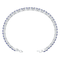 Sterling Silver Semi Mount Bracelet Setting Round RD 3x3mm DHJ