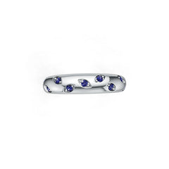 10K Gold Semi Mount Ring Setting Round Rd 4mm Moissanite Accent Syzjewelry