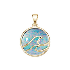 10K Gold Semi Mount Pendant Setting Round Ro 16x16mm Syz Jewelry