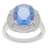 14K Gold Semi Mount Ring Setting Oval OV 12x10mm PJC2684R Diamond Accent Syzjewelry