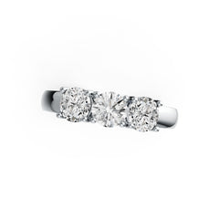 Sterling Silver Semi Mount Ring Setting Round RD 5.5mm DHJ