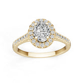Sterling Silver Semi Mount Ring Setting Oval OV 8X6mm White Topaz Accents Syzjewelry