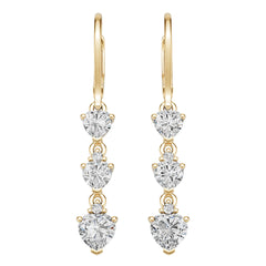 Platinum Semi Mount Earrings Setting Heart He 6x6mm Diamond Accent Syz Jewelry