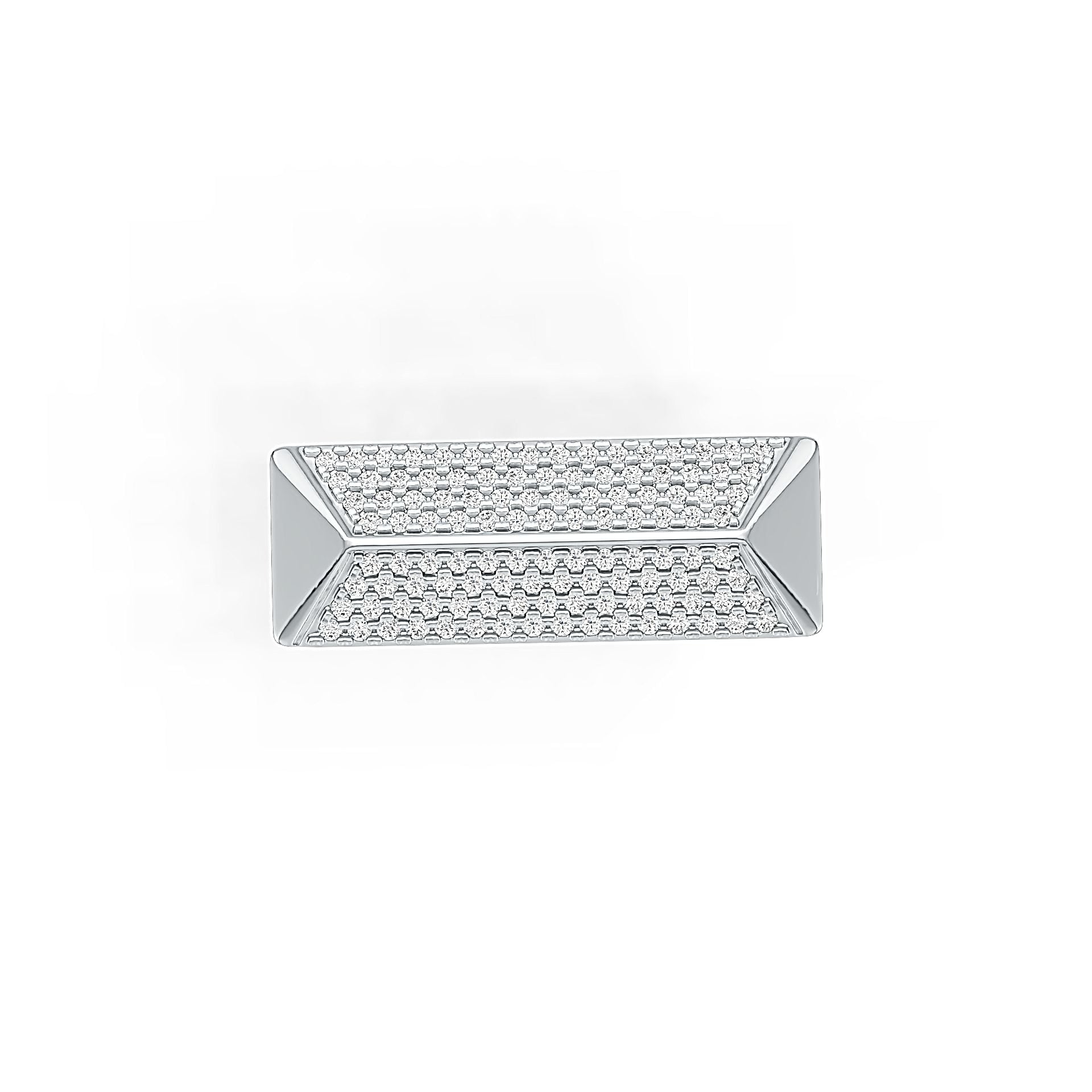 Sterling Silver Semi Mount Ring Setting Round RD 1.2mm DHJ