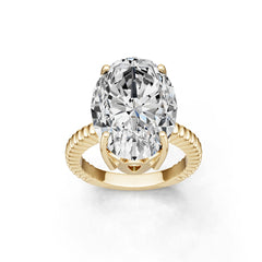 Platinum Semi Mount Ring Setting Oval Ov 19x14mm Syz Jewelry