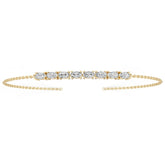 14K Gold Semi Mount Bracelet Setting Oval Ov 5x3mm Syz Jewelry
