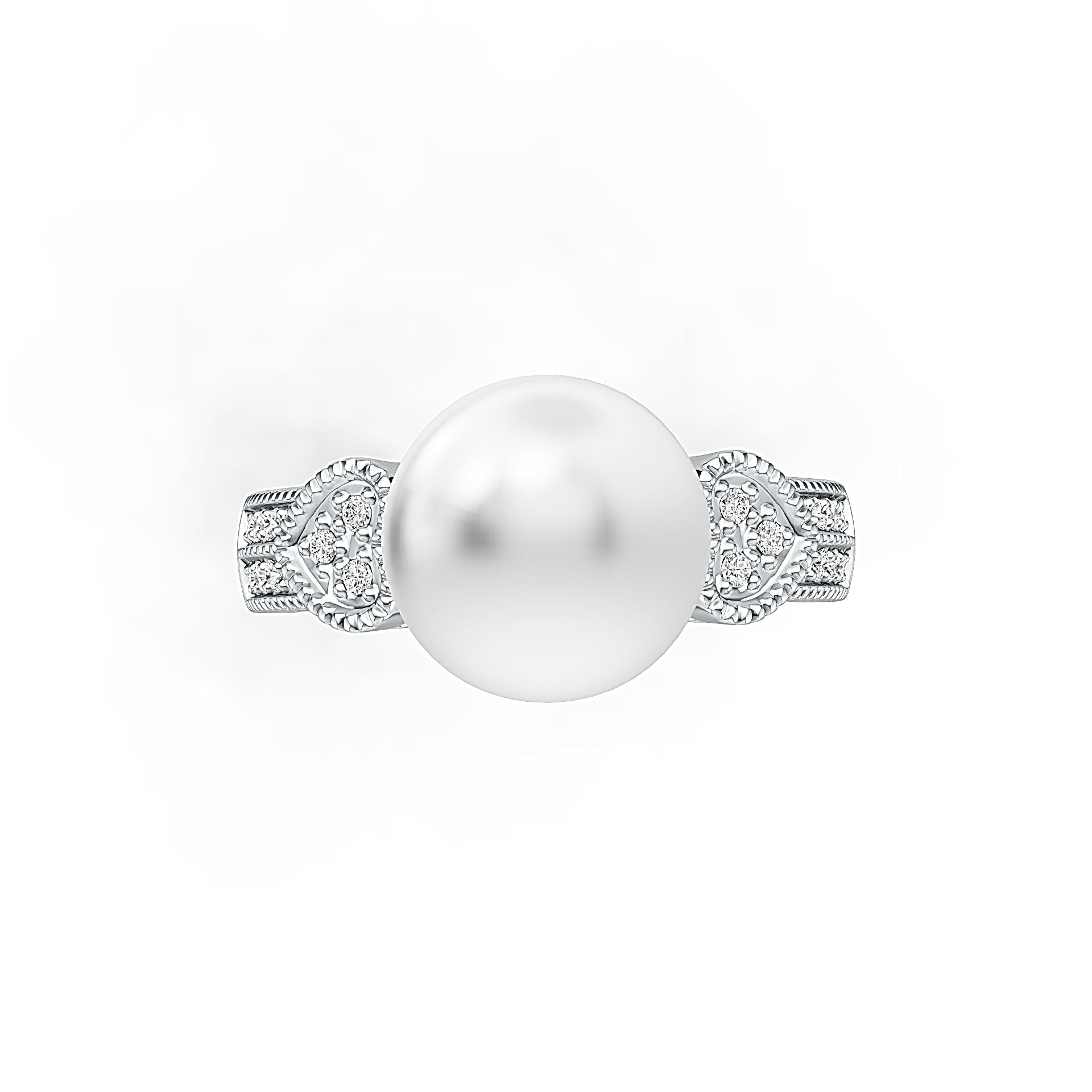 Sterling Silver Semi Mount Ring Setting Round RD 10x10mm Syzjewelry