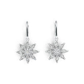 Sterling Silver Semi Mount Earrings Setting Marquise MQ 6X3mm DHJ