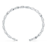 Sterling Silver Semi Mount Bracelet Setting Round RD 2x2mm DHJ