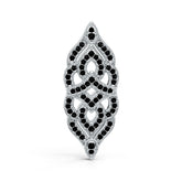 Sterling Silver Semi Mount Pendant Setting Round Ro 2x2mm DHJ