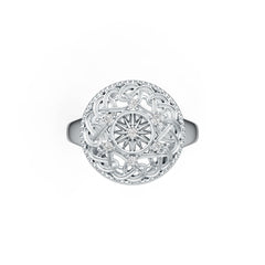 Sterling Silver Ring DHJ