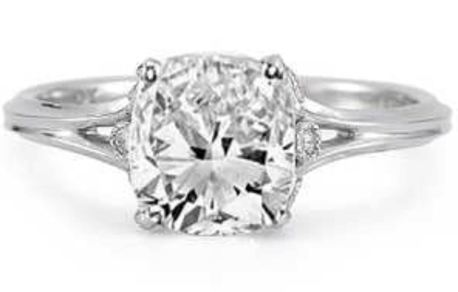 10K Gold Jewelry 1 Moissanite Accent DHJ