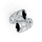10K Gold Semi Mount Ring Setting Round Ro 5x7mm Syz Jewelry