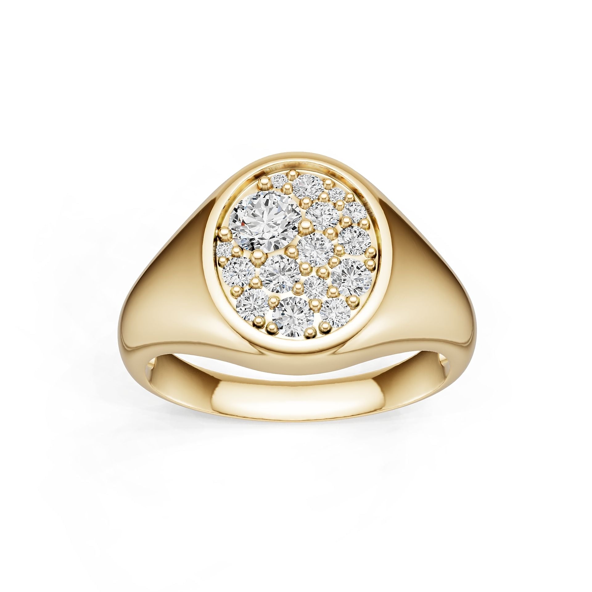 Platinum Semi Mount Ring Setting Round Ro 4x4mm Diamond Accent Syz Jewelry
