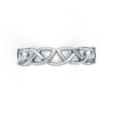 Platinum Semi Mount Ring Setting Round Ro Syz Jewelry