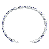 10K Gold Semi Mount Bracelet Setting Round Ro 5x3mm Syz Jewelry