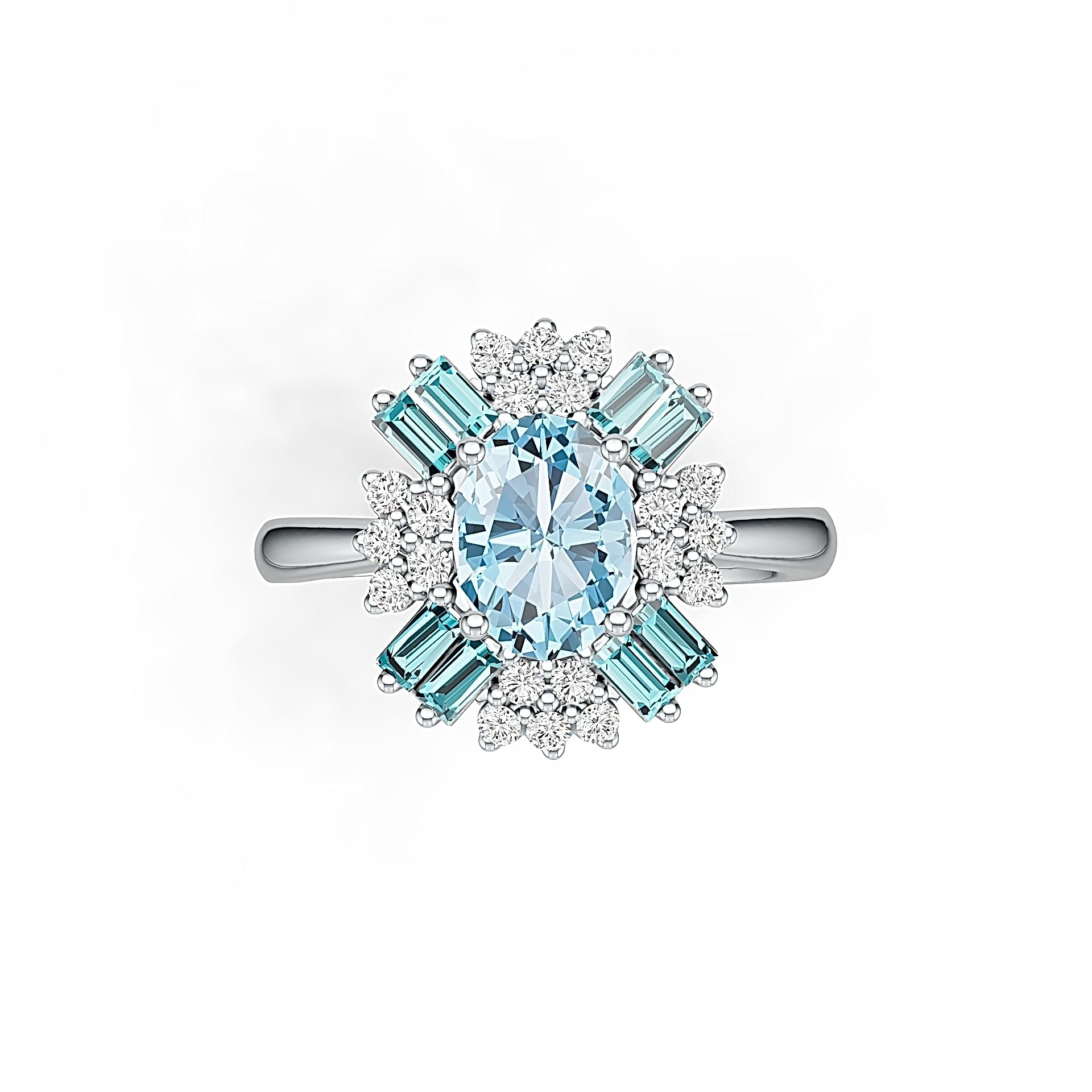 Sterling Silver Semi Mount Ring Setting Oval OV 8x6mm Syzjewelry