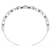 10K Gold Semi Mount Bracelet Setting Round Ro 2x2mm Moissanite Accent Syz Jewelry
