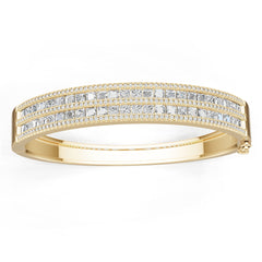 18K Gold Semi Mount Ring Setting Princess Pr 3x3mm Syz Jewelry