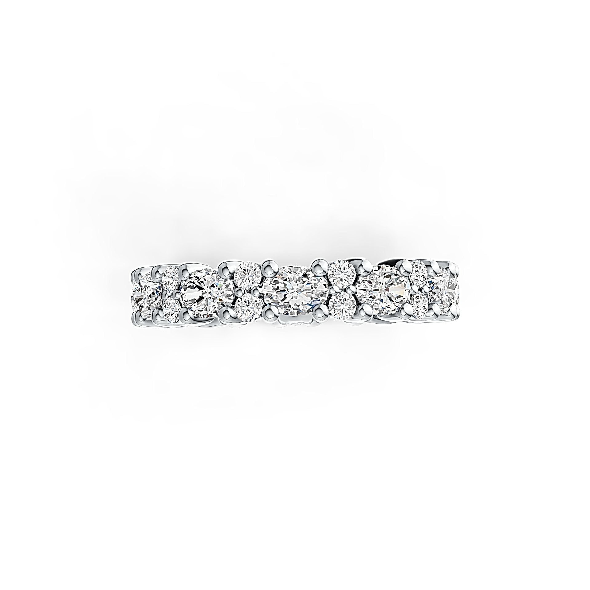 Sterling Silver Semi Mount Ring Setting Oval OV 4X3mm - Syzjewelry