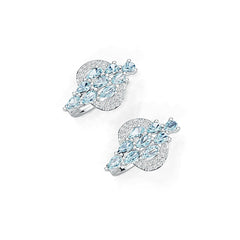Sterling Silver Semi Mount Earrings Setting Pear PE 5X3mm DHJ