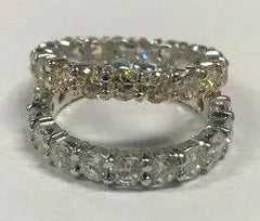 10K Gold Semi Mount Ring Setting Round RD 3.5x3.5mm DHJ