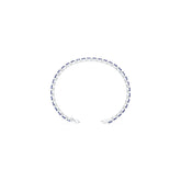 Platinum Semi Mount Bracelet Setting Oval Ov Diamond Accent Syzjewelry